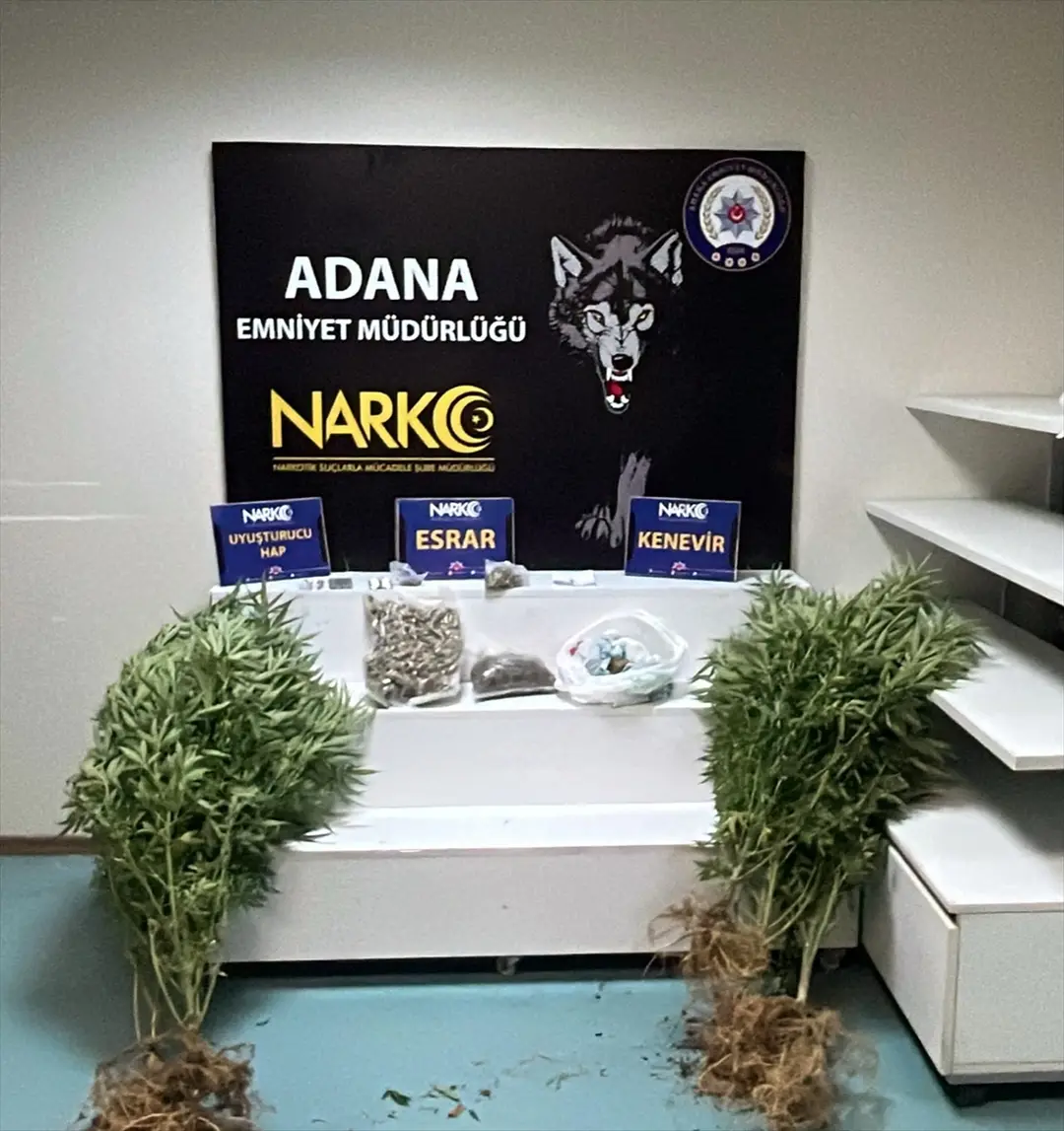 Adana drug operation: 4 suspects arrested