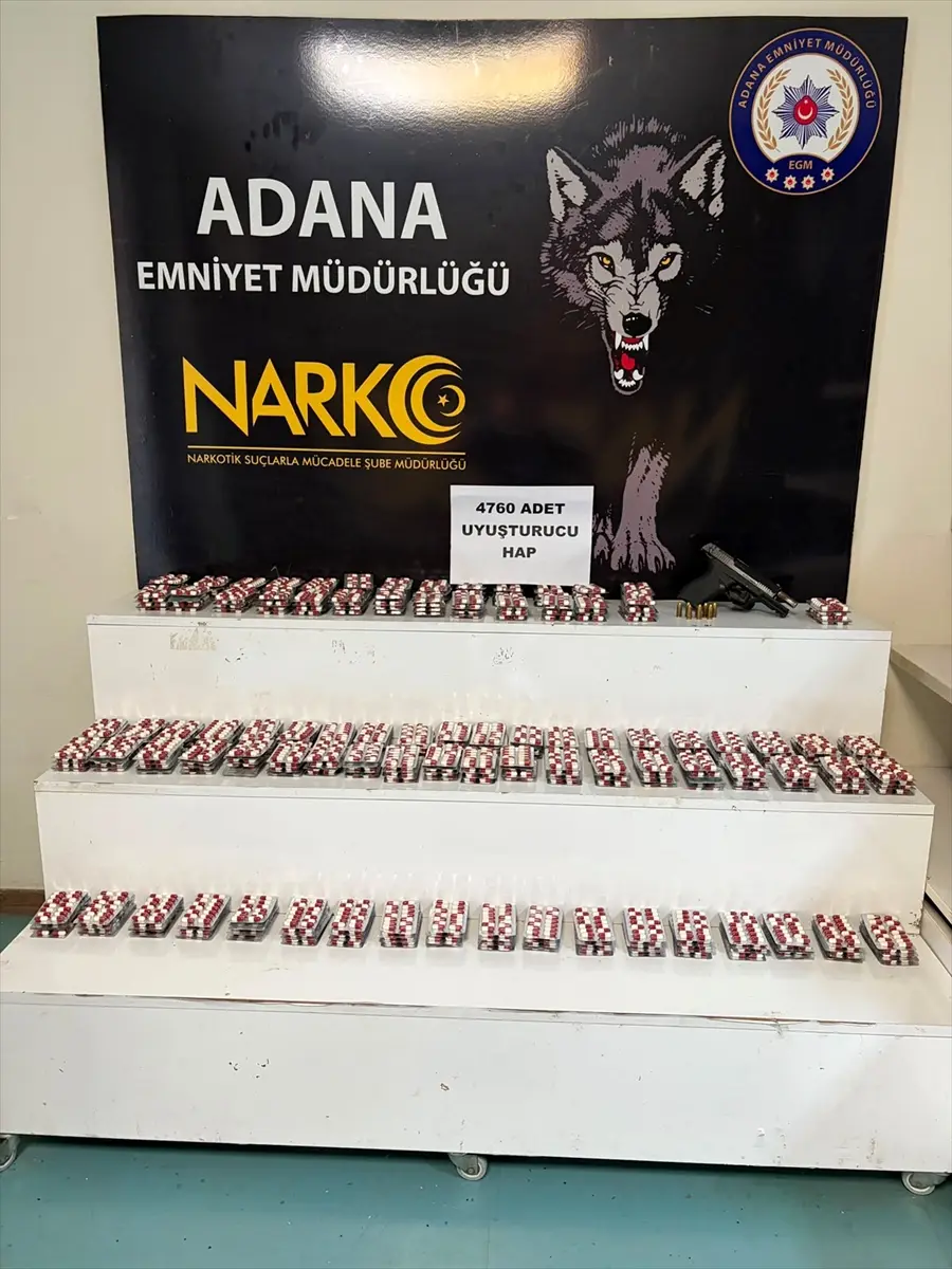 Adana drug operation: 4 suspects arrested