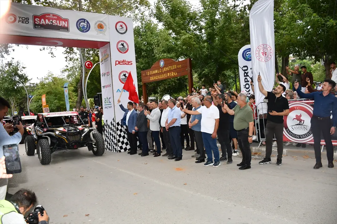 Start der 4. Etappe der türkischen Offroad-Meisterschaft in Vezirköprü