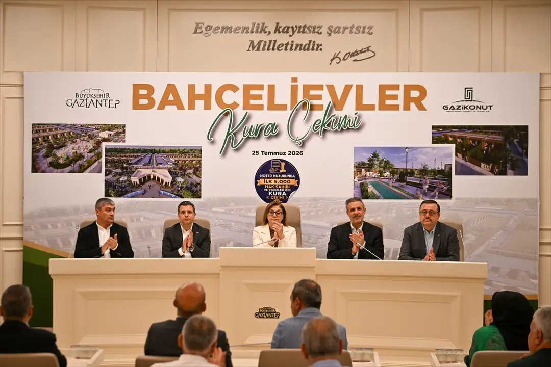 Gaziantep Bahçelievler Project: First 500 Beneficiaries Determined by Lottery