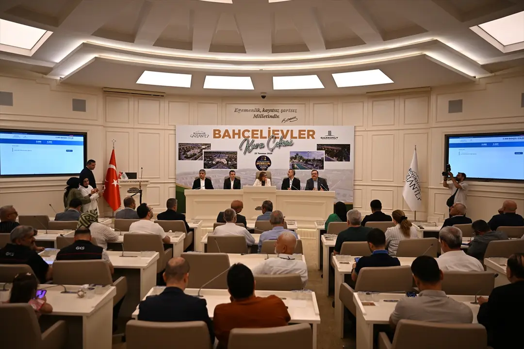 Gaziantep Bahçelievler Project: First 500 Beneficiaries Determined by Lottery