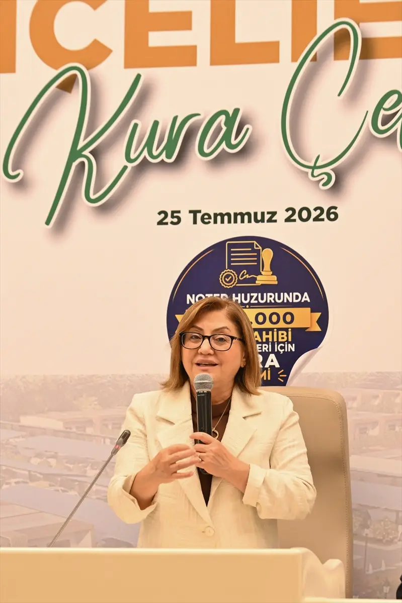 Gaziantep Bahçelievler Project: First 500 Beneficiaries Determined by Lottery