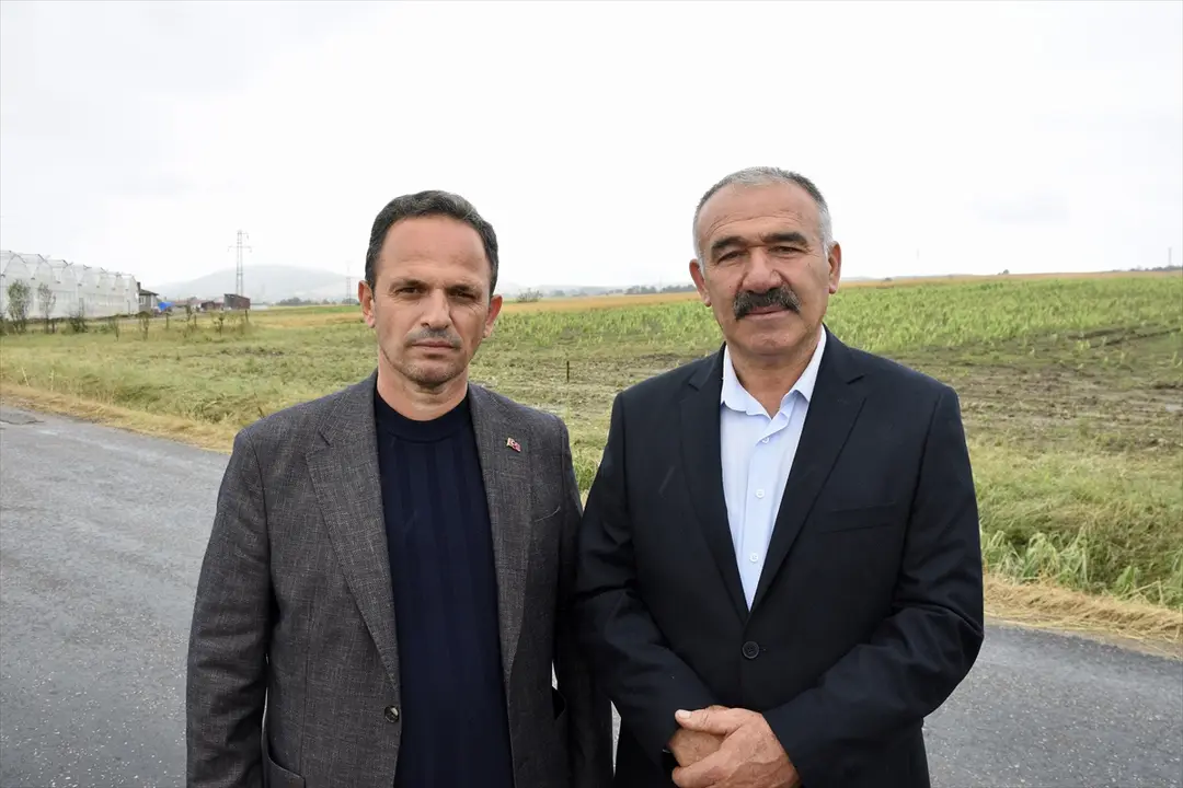 Hagelschaden in Samsun Ladik: Felder mit Drohne gefilmt