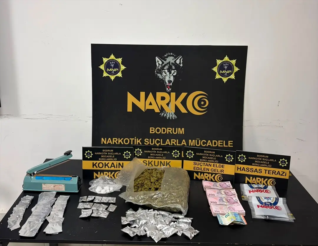 Drug Operation in Bodrum: 3 Suspects Detained