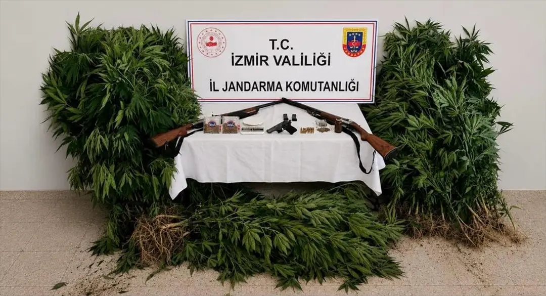 Drogenanbauer in Izmir per Fotofalle überführt und verhaftet