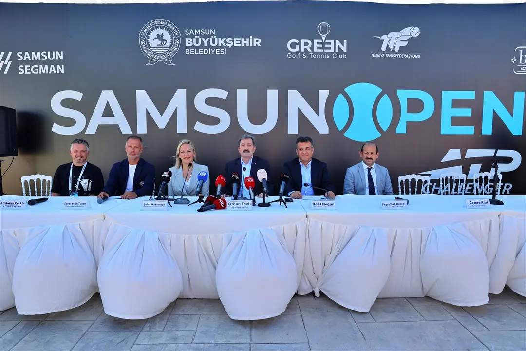 Samsun Open ATP Challenger 50 Tenis Turnuvası Başladı
