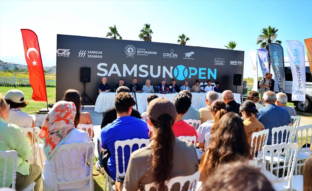 Samsun Open ATP Challenger 50 Tenis Turnuvası Başladı