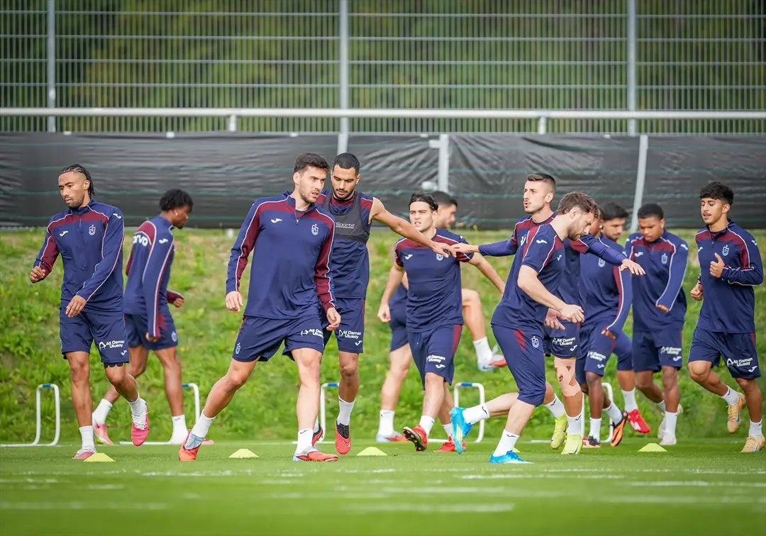 Trabzonspor: Avusturya kampında taktik antrenman