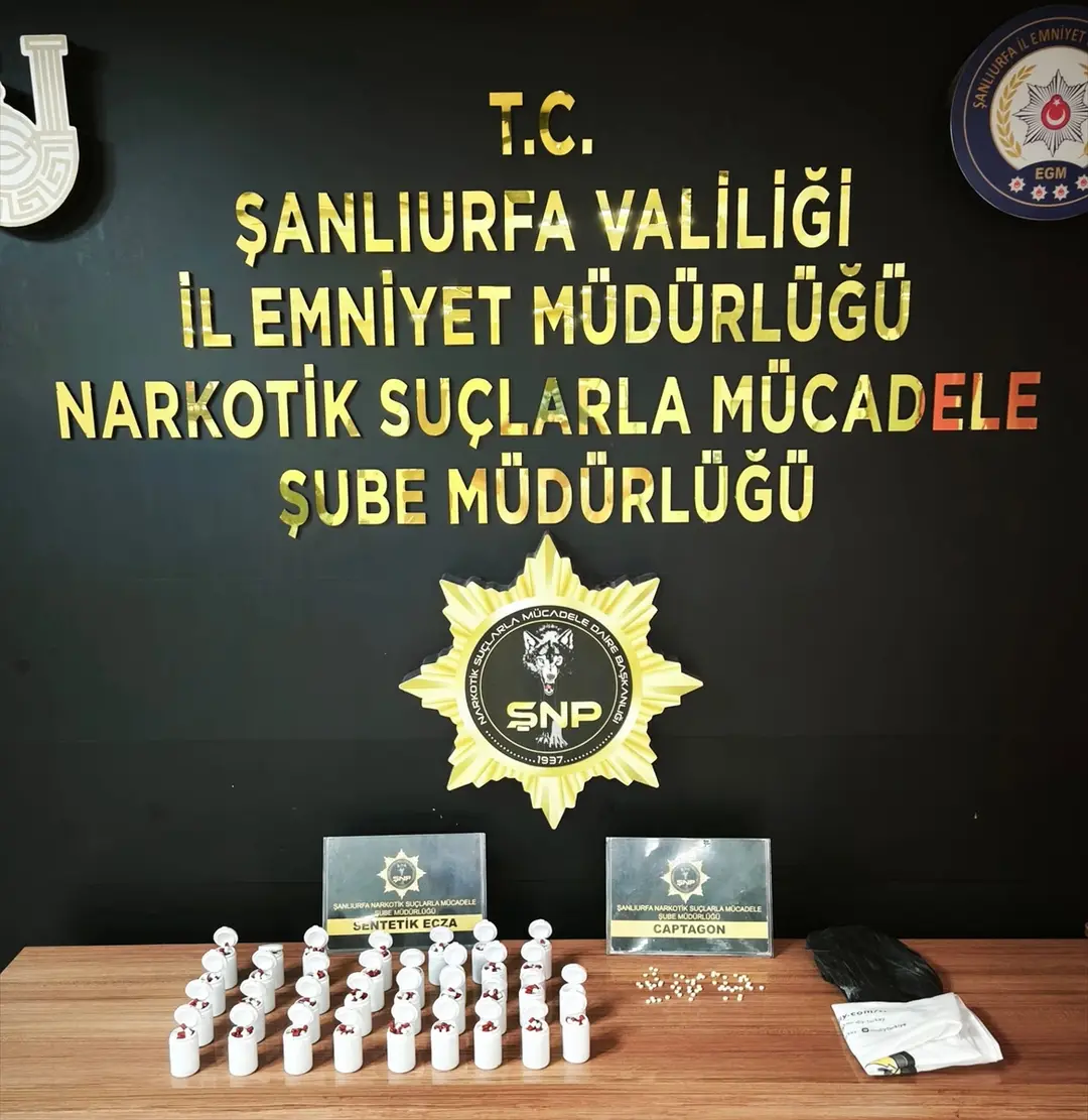 Şanlıurfa'daki uyuşturucu operasyonunda 3 zanlı tutuklandı