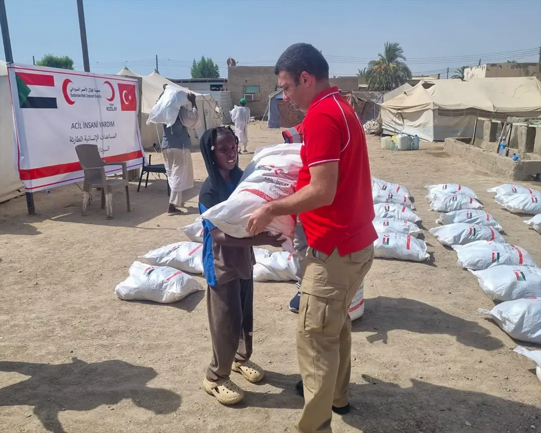 Türk Kızılay: Sudan'daki ihtiyaç sahiplerine gıda desteği