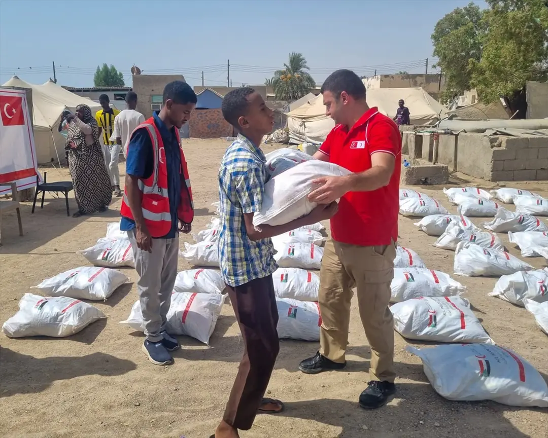 Türk Kızılay: Sudan'daki ihtiyaç sahiplerine gıda desteği