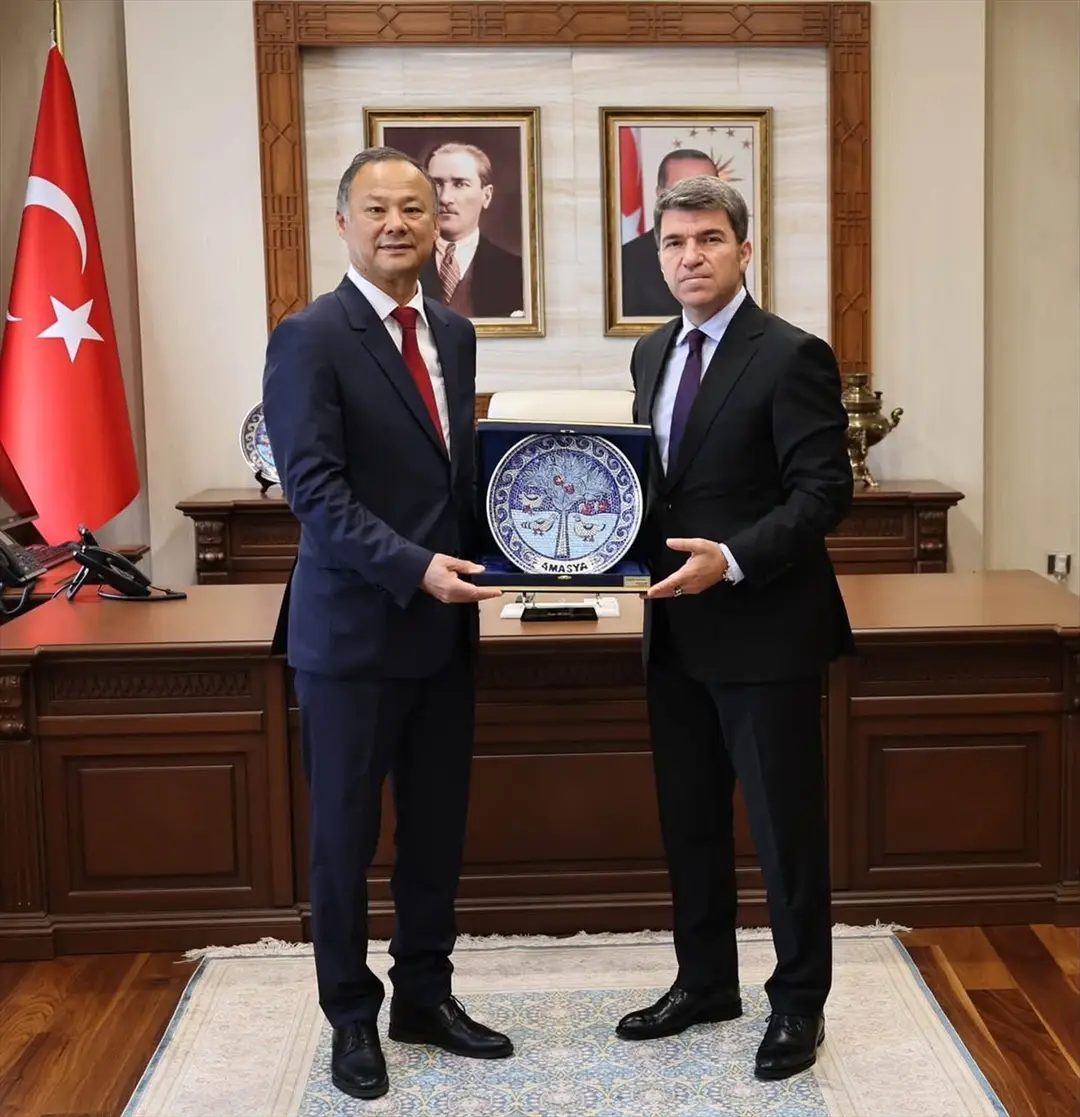 Kırgız Büyükelçi Kazakbaev: Amasya ile işbirliği artacak