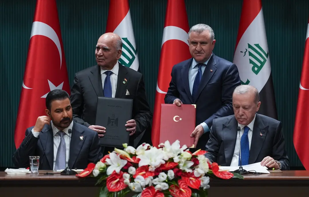 Erdoğan ve Zeydi Huzurunda Türkiye-Irak 3 Anlaşma İmzaladı