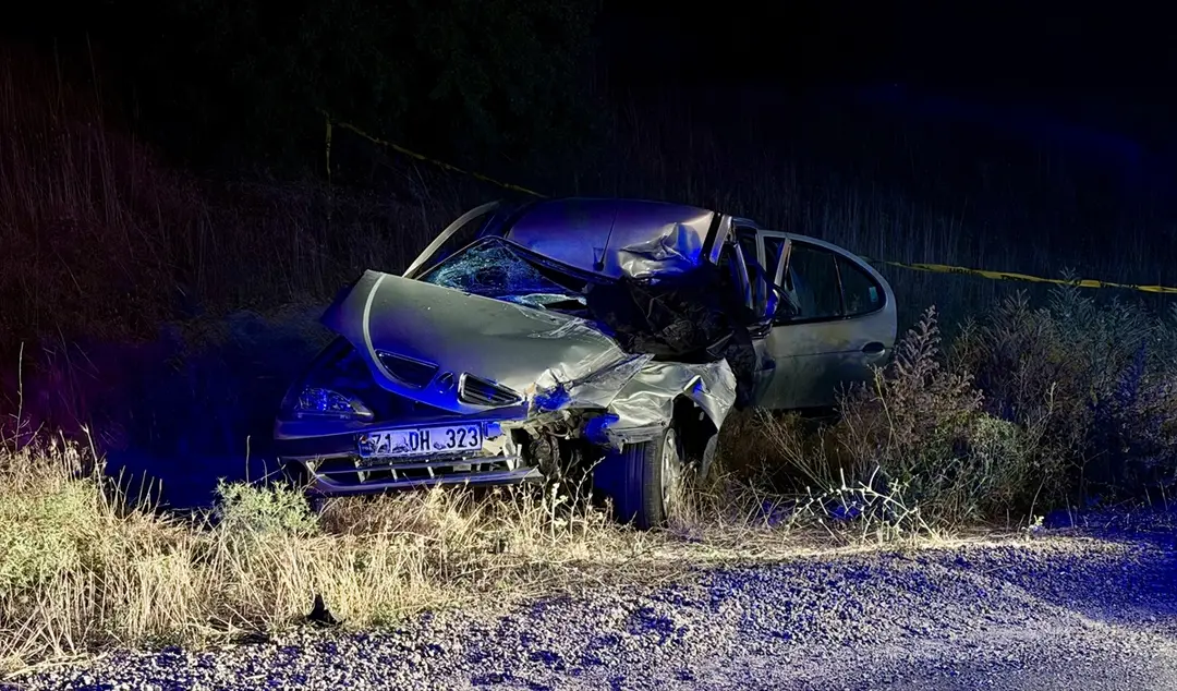 Kırşehir'de trafik kazası: 1 ölü, 1 kişi yaralandı