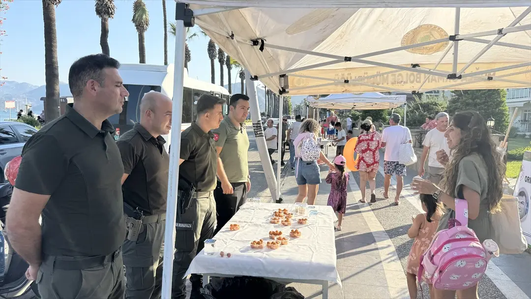 Marmaris'te orman şehitleri Görkem Hasdemir ve Şahin Akdemir anıldı