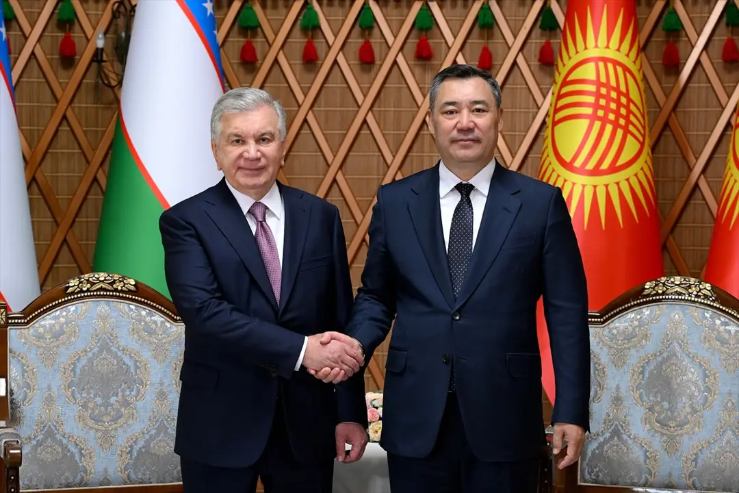 Cumhurbaşkanı Caparov: Özbekistan ile ilişkiler ittifak düzeyinde