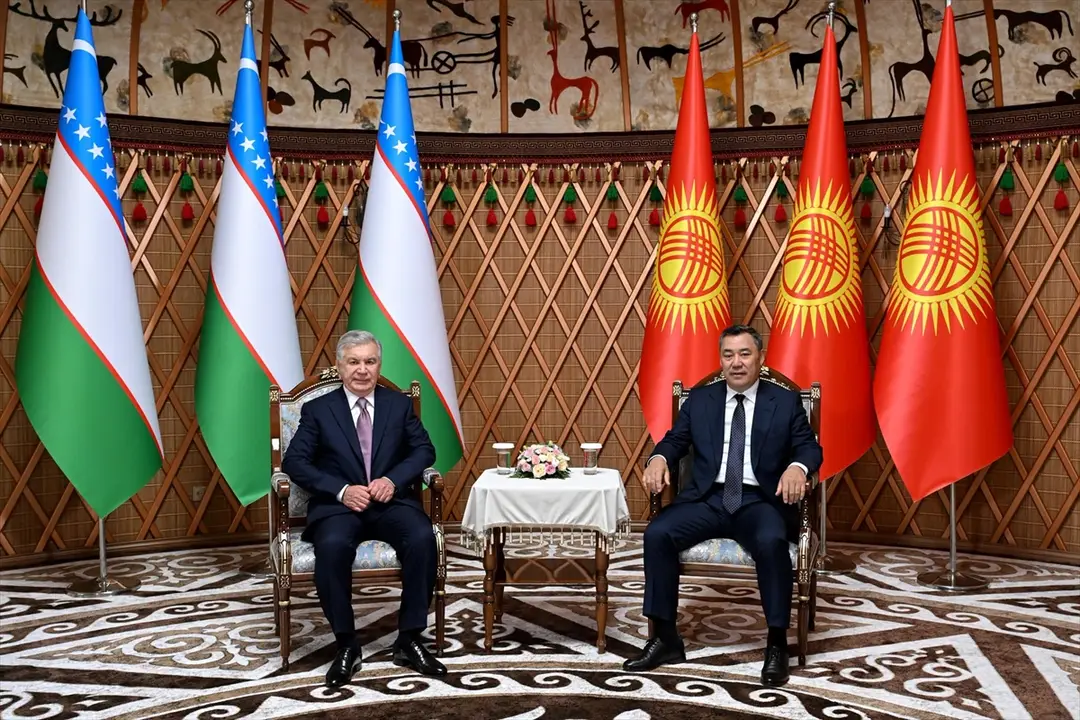 Cumhurbaşkanı Caparov: Özbekistan ile ilişkiler ittifak düzeyinde