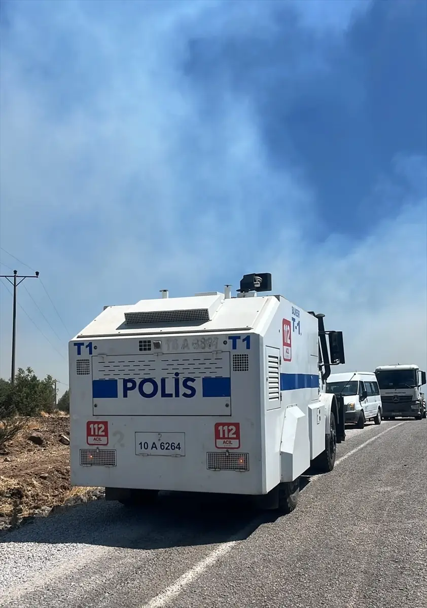 Balıkesir Sındırgı'daki orman yangını kontrol altına alındı