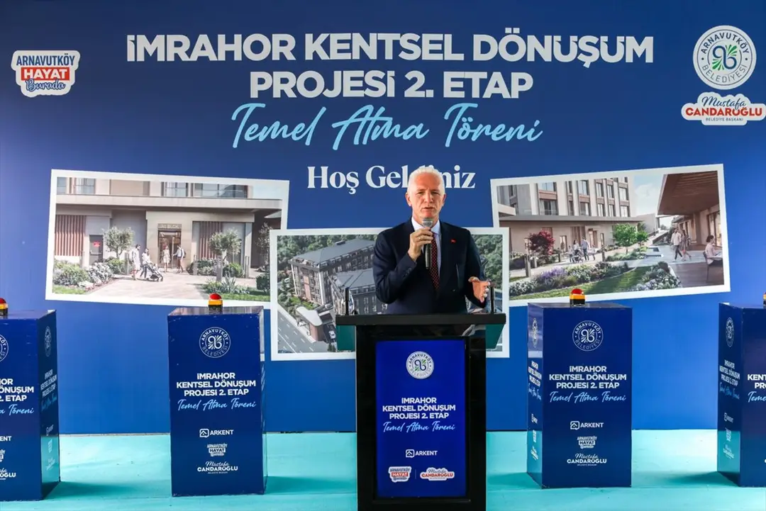 Arnavutköy: İmrahor Kentsel Dönüşüm 2. Etap temeli atıldı