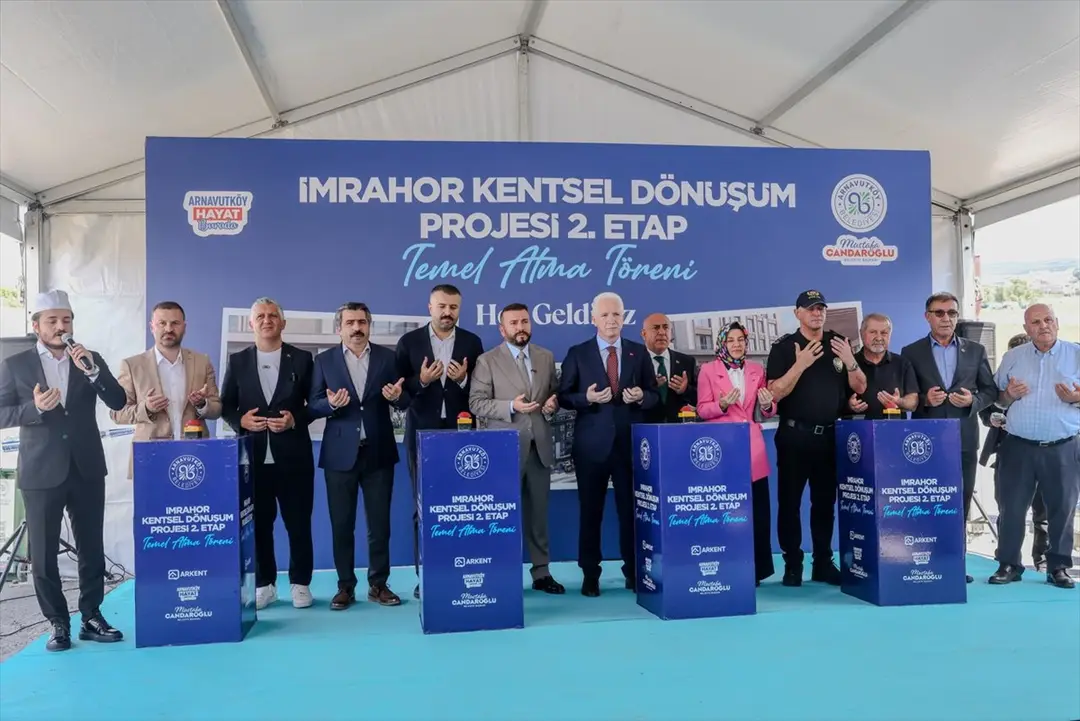 Arnavutköy: İmrahor Kentsel Dönüşüm 2. Etap temeli atıldı