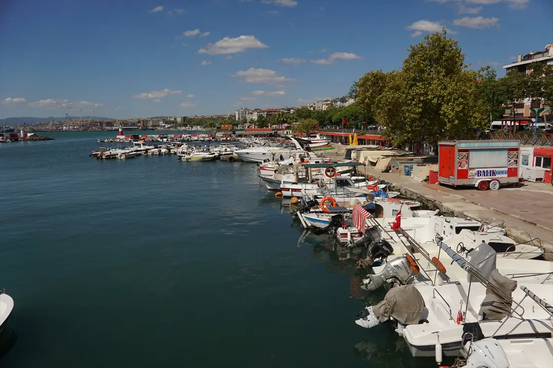 Tekirdağ'da poyraz deniz ulaşımını olumsuz etkiliyor