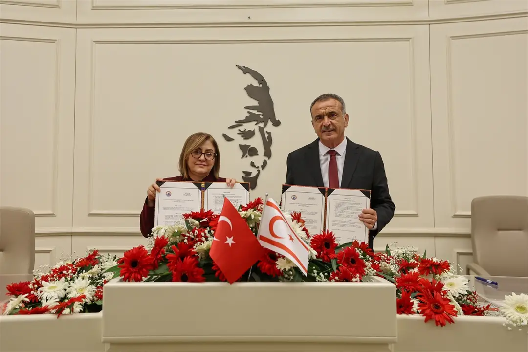 Başkan Şahin: Gaziantep ve Gazimağusa kardeş şehir oldu
