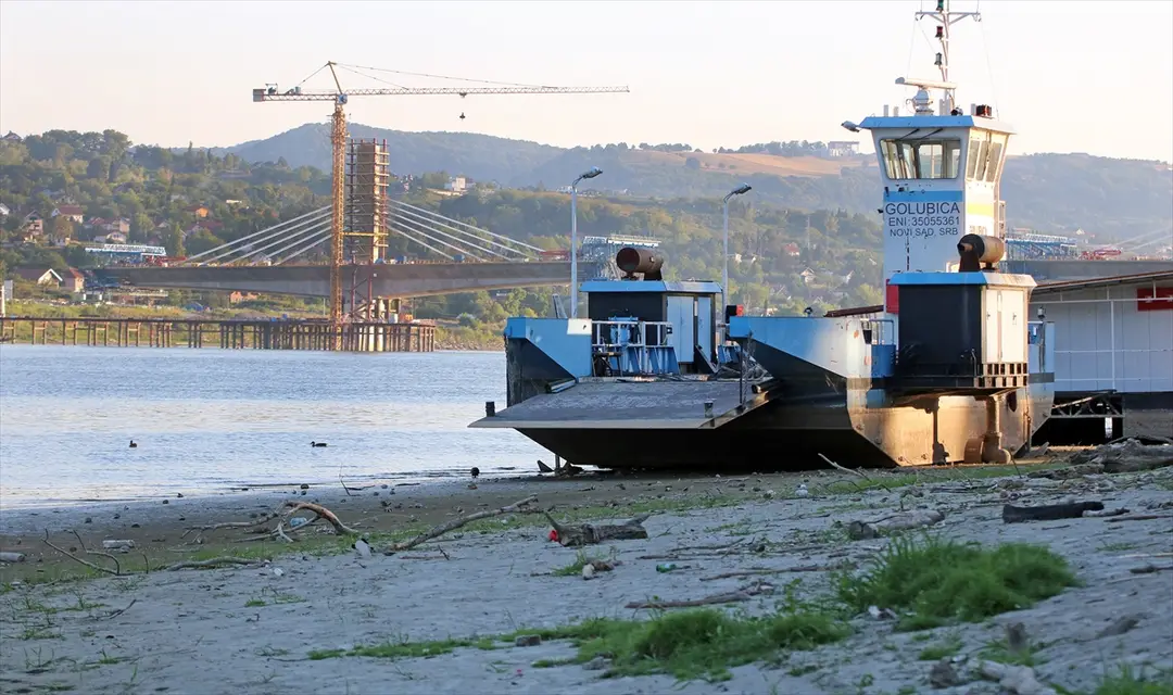 Tuna Nehri: Sırbistan ve Bulgaristan'da su seviyesi düşüşü sürüyor