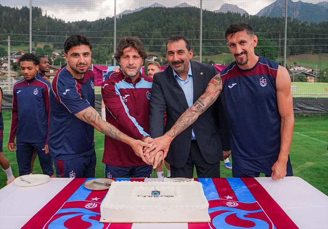 Trabzonspor 59. yıl dönümünü Avusturya kampında kutladı