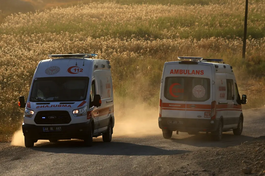 Malatya'da yerleşim alanına sıçrayan yangın söndürüldü
