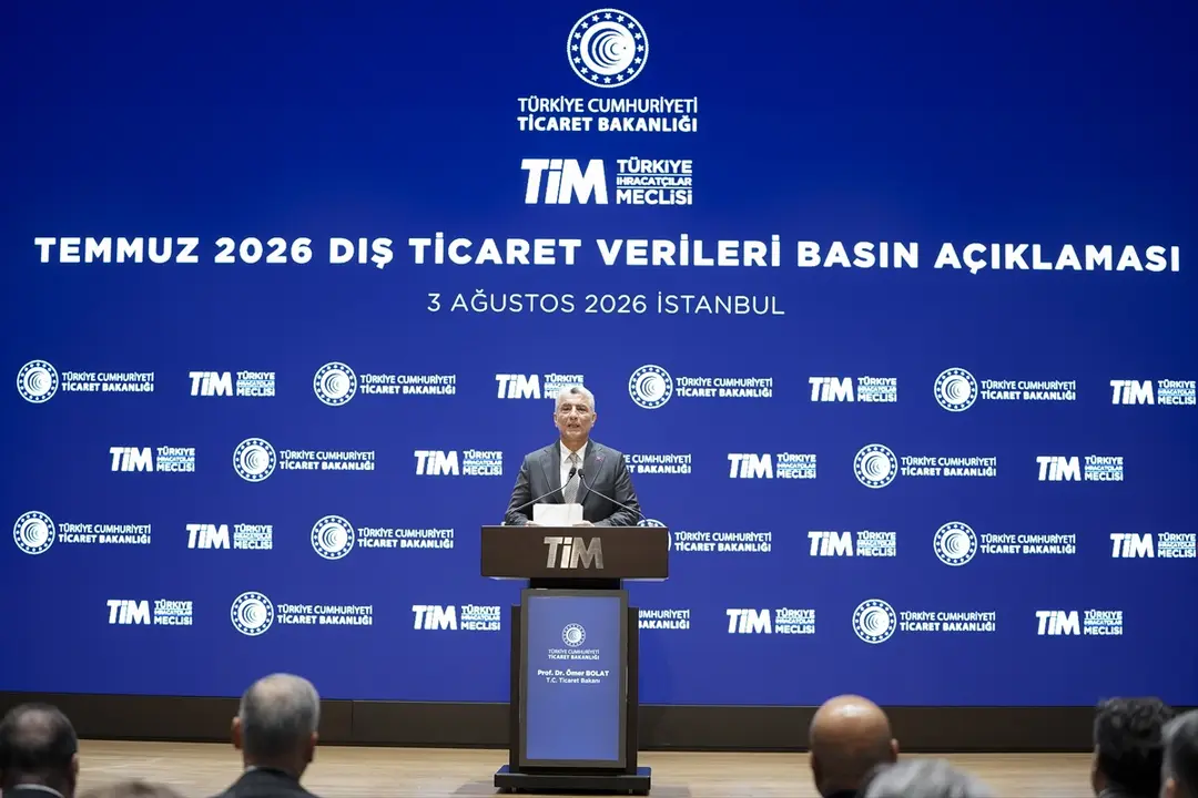 Bakan Ömer Bolat: Temmuz ihracatı rekor kırdı, 25.6 milyar dolar