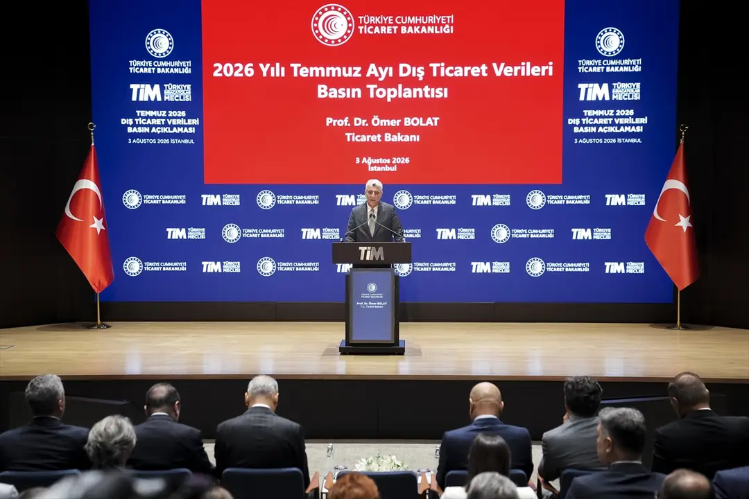 Bakan Ömer Bolat: Temmuz ihracatı rekor kırdı, 25.6 milyar dolar