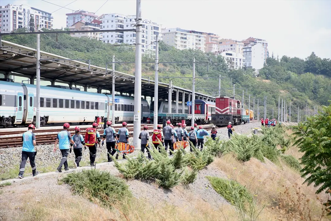 Yüksel Pehlevan: Kocaeli'de hızlı tren kazası tatbikatı yapıldı