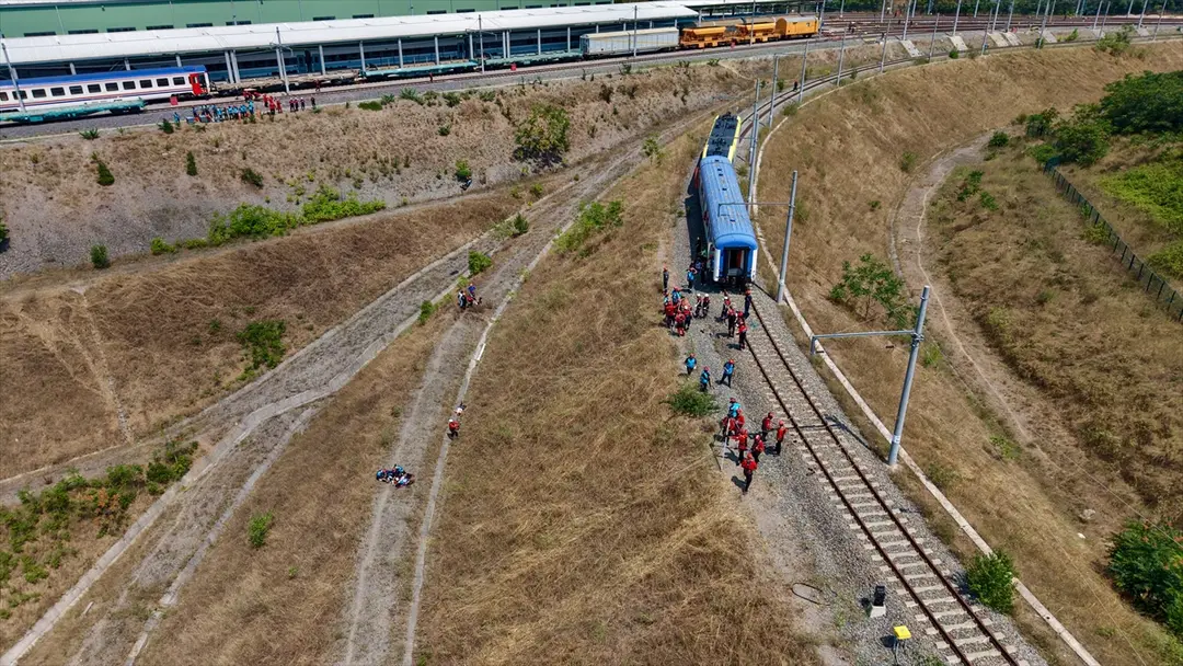Yüksel Pehlevan: Kocaeli'de hızlı tren kazası tatbikatı yapıldı