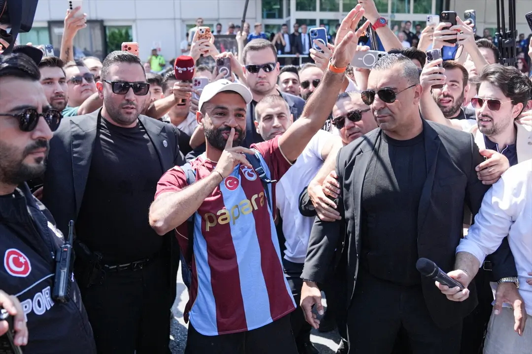 Mohamed Salah: Trabzonspor transferi için İstanbul'a geldi