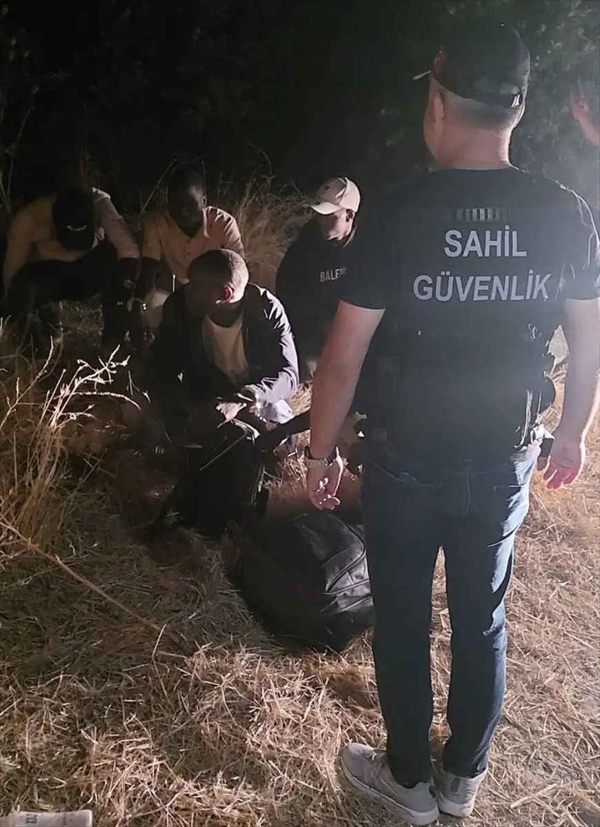 Çanakkale'de Sahil Güvenlik 5 düzensiz göçmen yakaladı