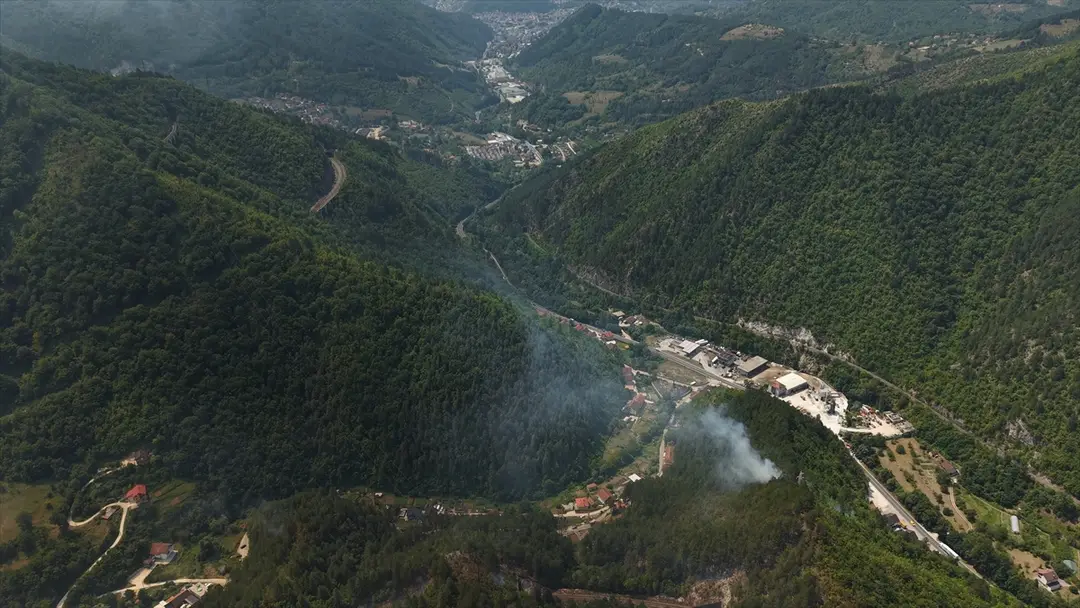Bosna Hersek Orman Yangınları: Askeri Helikopterler Devrede