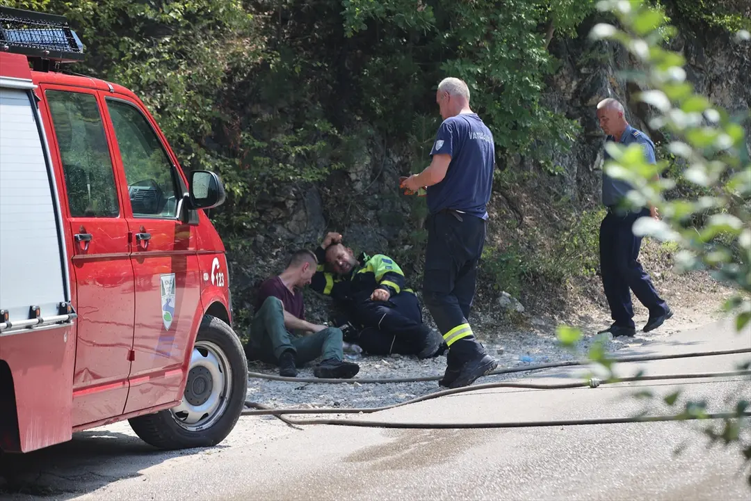 Bosna Hersek Orman Yangınları: Askeri Helikopterler Devrede