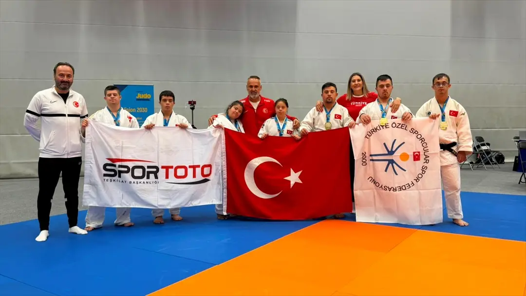 Down Judo Milli Takımı: İsveç'te 7 madalya kazandı