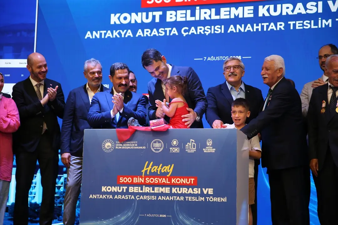 Bakan Murat Kurum: Hatay konutları ekimde teslim edilecek