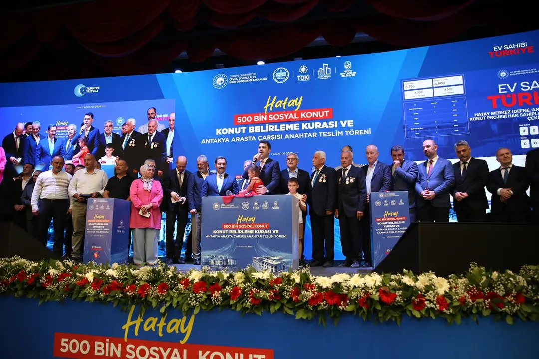 Bakan Murat Kurum: Hatay konutları ekimde teslim edilecek