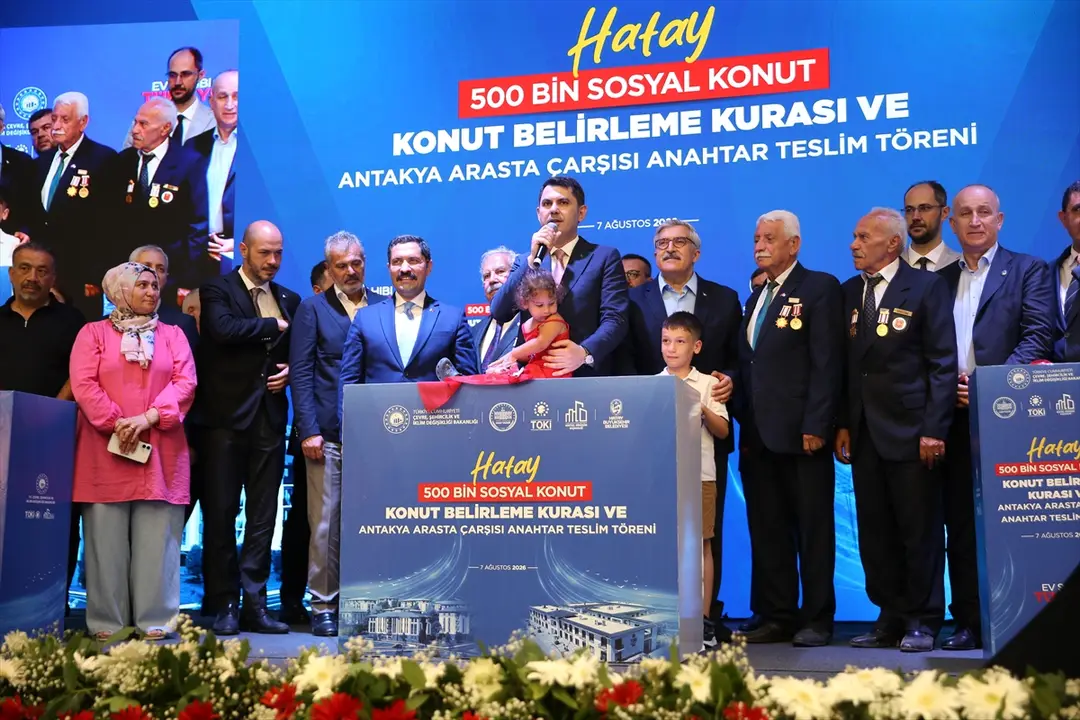 Bakan Murat Kurum: Hatay konutları ekimde teslim edilecek