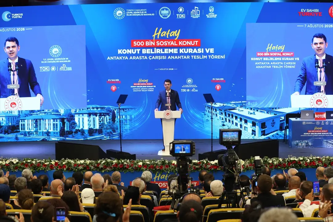 Bakan Murat Kurum: Hatay konutları ekimde teslim edilecek