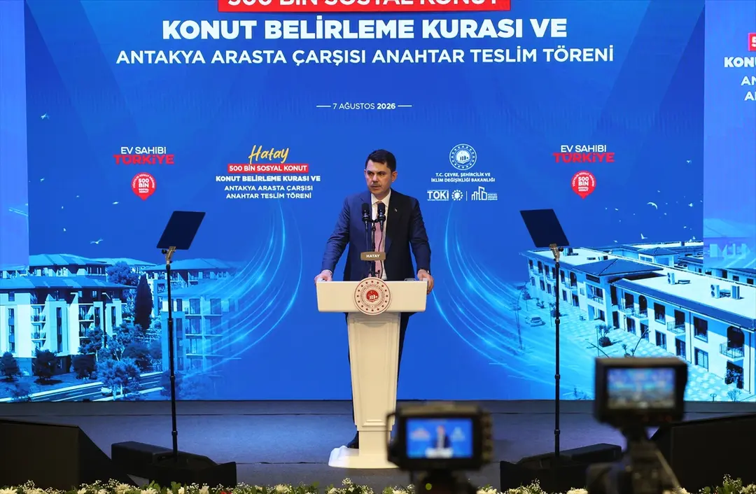 Bakan Murat Kurum: Hatay konutları ekimde teslim edilecek