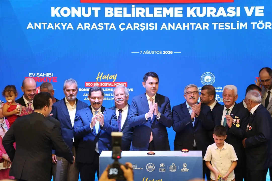 Bakan Murat Kurum: Hatay konutları ekimde teslim edilecek