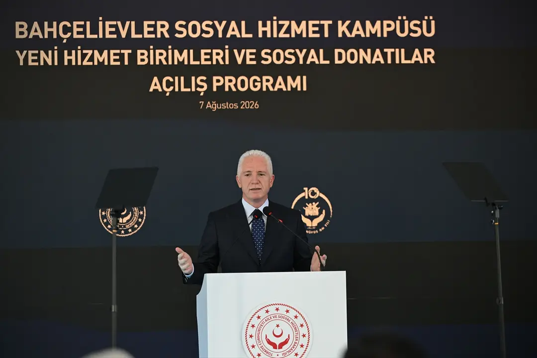 Bakan Göktaş, Bahçelievler Sosyal Hizmet Kampüsü'ndeki açılış programına katıldı: