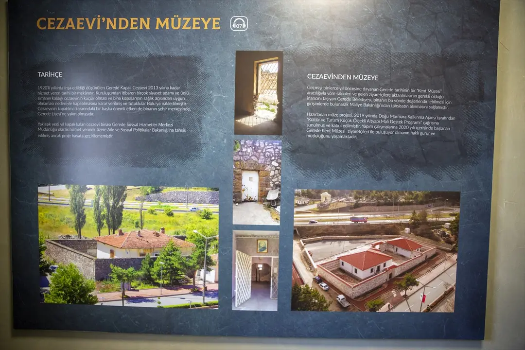 Gerede'deki tarihi cezaevi müze oldu
