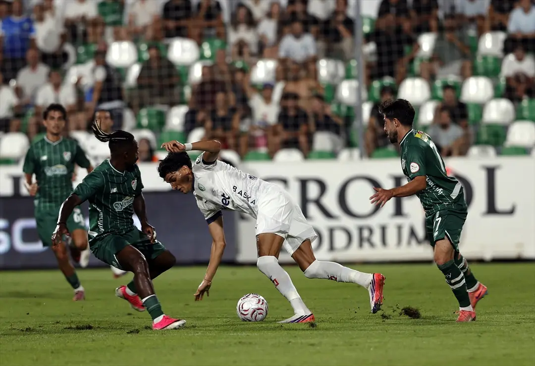 Trendyol 1. Lig: Bursaspor, Bodrum FK'yi deplasmanda 2-0 yendi