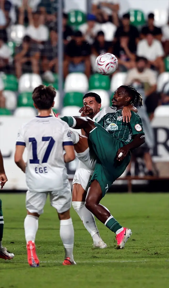Trendyol 1. Lig: Bursaspor, Bodrum FK'yi deplasmanda 2-0 yendi