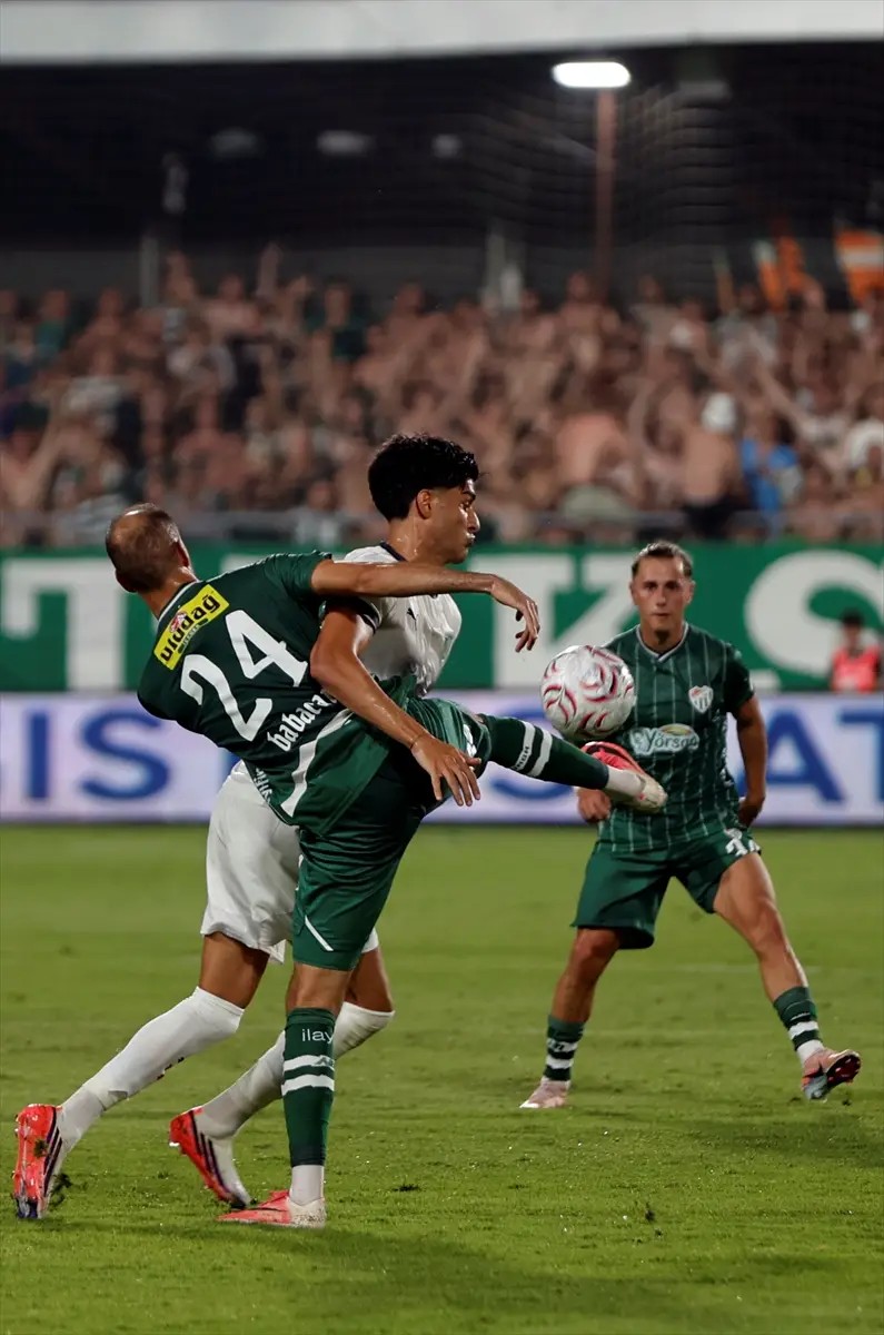 Trendyol 1. Lig: Bursaspor, Bodrum FK'yi deplasmanda 2-0 yendi