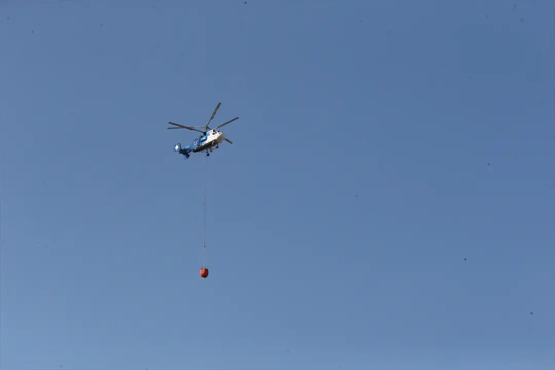 Hatay'daki orman yangını ekiplerin müdahalesiyle kontrol altında